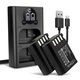 2x Accu DMW-BLK22 1600mAh + Dubbele Oplader