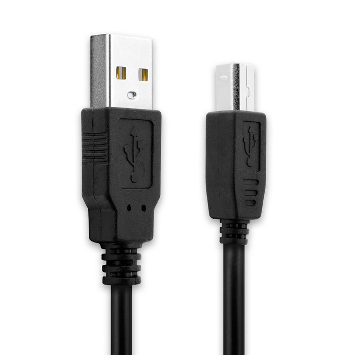 USB Data Cable for TONOR Q9 Charger 1,8m Fast Transfer Charging Cable USB A Standard USB - Black