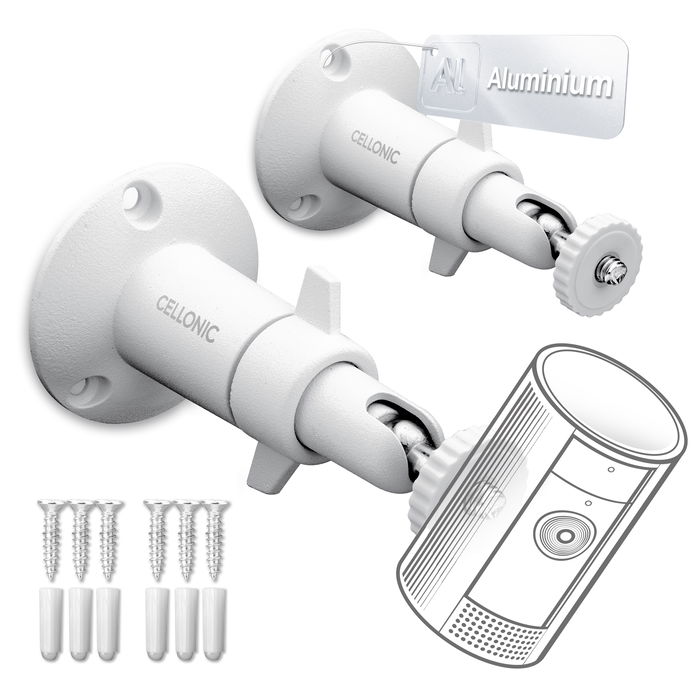 Eufy eufyCam 3C Beveiligingcamera Muurbevestiging / plafondbevestiging - Montagesysteem voor muur, plafond, dak en garage en meer