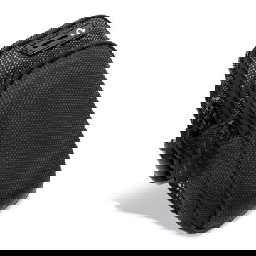 Telefoonhouder zwart voor joggen, fietsen, fitness en hardlopen - Plastic Sport armband met zakje voor creditcard, sleutels enz - Smartphone band met klittenband