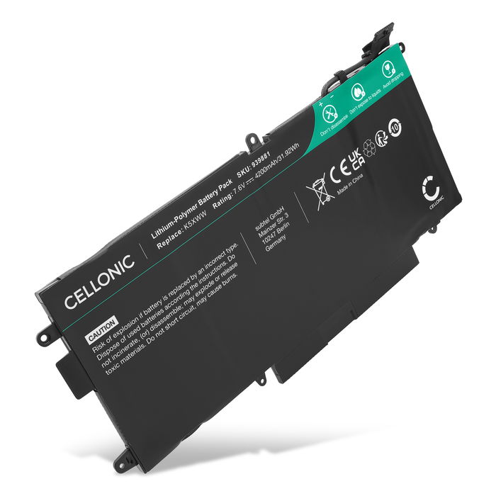 Dell Latitude 7390 2-in-1 Series Accu Batterij 4200mAh van subtel