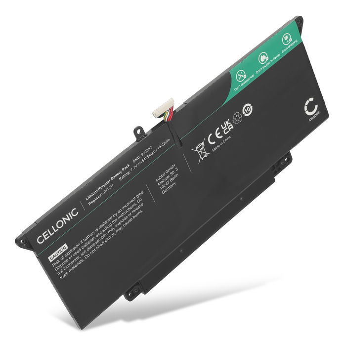 Batterij voor Dell JHT2H Accu 6400mAh