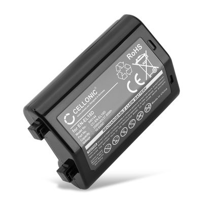 Batterij voor Nikon D6, Z 9, EN-EL18d EN-EL18D Accu (3500mAh, 10.8V) van CELLONIC