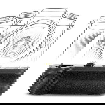 DMW-BGGH3 Battery Grip voor Panasonic Lumix GH3, GH3A, GH3H, GH4, GH4A Camera’s – DMW-BLF19 Verticale Portretgreep