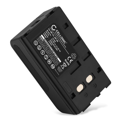 Batterij voor Sony CCD-F55, CCD-380, CCD-TR2000, CCD-F35, CCD-20061, CCD-V900, CCD-V5000 NP-33 NP-55 NP-66 NP-68 Accu (4200mAh, 6V) van CELLONIC