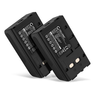 2x Batterij voor Sony CCD-F55, CCD-380, CCD-TR2000, CCD-F35, CCD-20061, CCD-V900, CCD-V5000 NP-33 NP-55 NP-66 NP-68 Accu (4200mAh, 6V) van CELLONIC