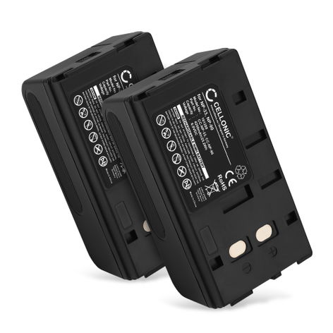 2x Accu voor Sony CCD-F55, CCD-380, CCD-TR2000, CCD-F35, CCD-20061, CCD-V900, CCD-V5000 NP-33 NP-55 NP-66 NP-68 (4200mAh, 6V) van CELLONIC