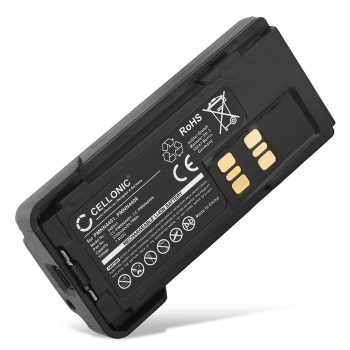 Motorola PMNN4491 Accu Batterij 3350mAh van CELLONIC