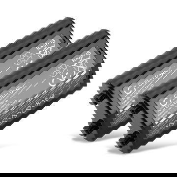 2x Batterij voor Nikon D6, Nikon Z 9 EN-EL18D Accu (3500mAh, 10.8V) van CELLONIC