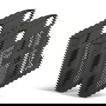 2x Batterij voor Pentax K20D / K10D / Pentax D-LI50 1600mAh camera van CELLONIC