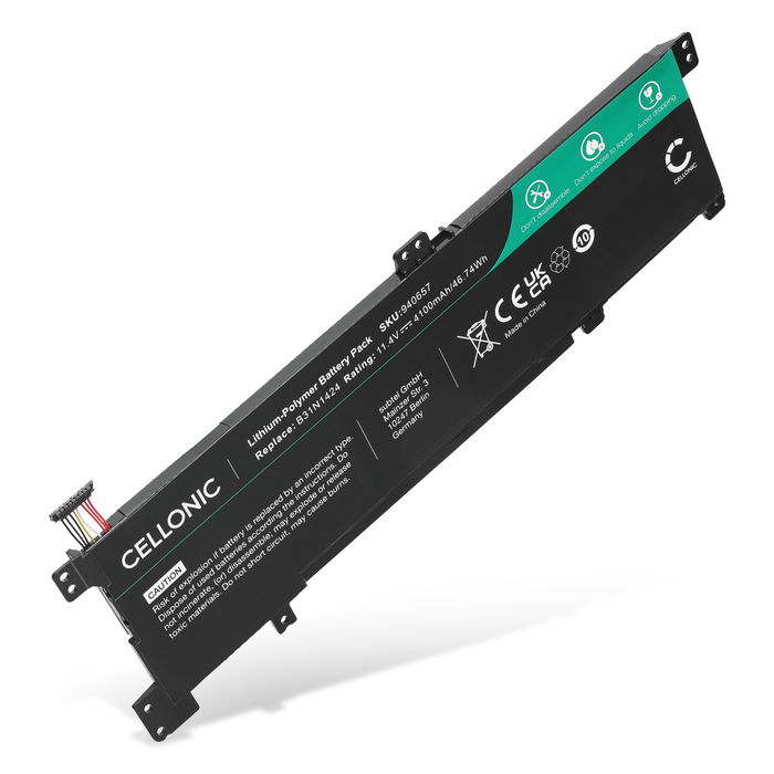 Batterij voor ASUS K401, K401LB, K401UQ Laptop - 4100mAh 11.4V