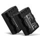 2x Accu voor Sony A7S III; Alpha 7 IV, 6700, 7C II, 7R V, 7C R NP-FZ100 (1600mAh)