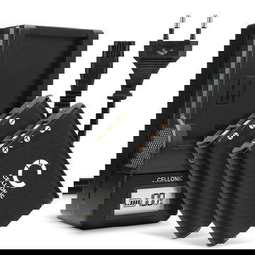 2x D-LI78 Battery for Pentax Optio M50, Optio M60, Optio S1, Optio V20, Optio W60, Optio W80 600mAh Camera Battery Replacement + Charger