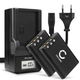 2x Battery 600mAh+ Charger