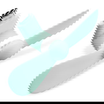 CELLONIC USB C Ventilator voor smartphone, Notebook, Tablet: Telefoon ventilator met USB-C aansluiting - Draagbare miniventilator - portable fan klein en stil