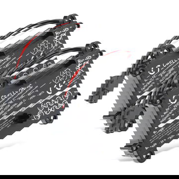 2x Batterij compatibel met Bosch Indego M plus 700/ 350/400/S plus 350/S plus 400/ M 70 - F016104898, F016L69176 2500mAh vervangende accu reservebatterij extra energie