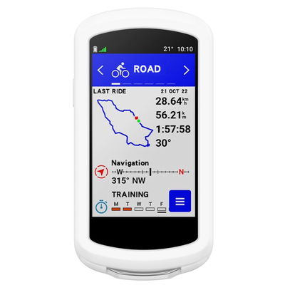 subtel beschermhoes compatibel met Garmin Edge 1040 / Edge 1040 Solar siliconen protectie - Navigatie tas Siliconen fiets GPS cover - bumpercase regenhuls
