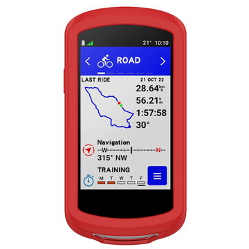 subtel beschermhoes compatibel met Garmin Edge 1040 / Edge 1040 Solar siliconen protectie - Navigatie tas Siliconen fiets GPS cover - bumpercase regenhuls