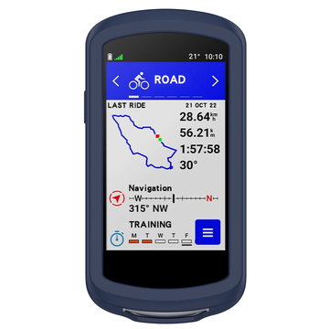subtel beschermhoes compatibel met Garmin Edge 1040 / Edge 1040 Solar siliconen protectie - Navigatie tas Siliconen fiets GPS cover - bumpercase regenhuls