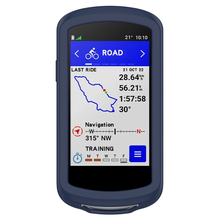 subtel beschermhoes compatibel met Garmin Edge 1040 / Edge 1040 Solar siliconen protectie - Navigatie tas Siliconen fiets GPS cover - bumpercase regenhuls