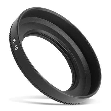 Lens Hood HN-40 – Cylindrical / Round, Plastic, Bayonet from CELLONIC – Nikon NIKKOR Z DX 16–50 mm 1:3.5–6.3 VR