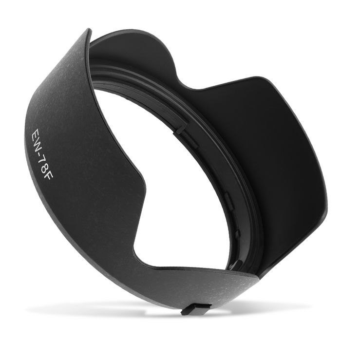 EW-78F Camera Zonnekap voor Canon RF 24-240mm f/4-6.3 IS USM – Plastic bajonet Tulp / Petal Zonnekap van CELLONIC