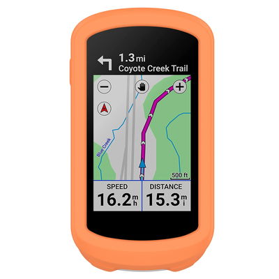 subtel beschermhoes compatibel met Garmin Edge Explore 2 siliconen protectie - Navigatie tas Siliconen fiets GPS cover - bumpercase regenhuls