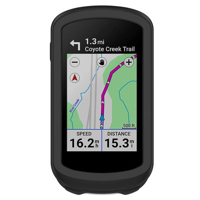 subtel beschermhoes compatibel met Garmin Edge Explore 2 siliconen protectie - Navigatie tas Siliconen fiets GPS cover - bumpercase regenhuls