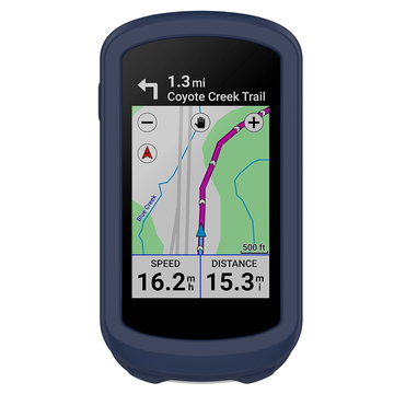 subtel beschermhoes compatibel met Garmin Edge Explore 2 siliconen protectie - Navigatie tas Siliconen fiets GPS cover - bumpercase regenhuls