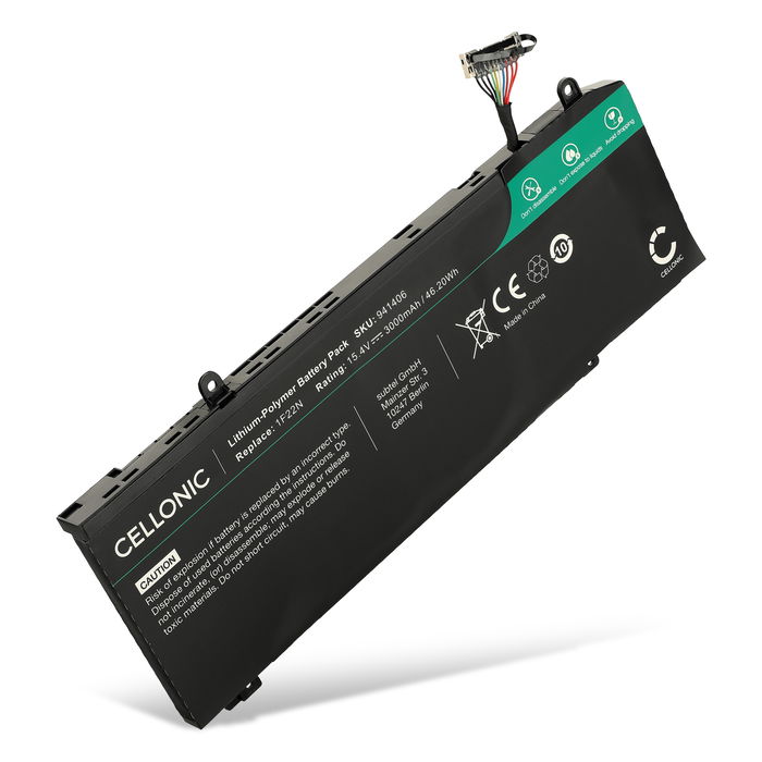Vervangende batterij voor Dell G7 17 7790 laptop - Extra of reserve accu 3000mAh