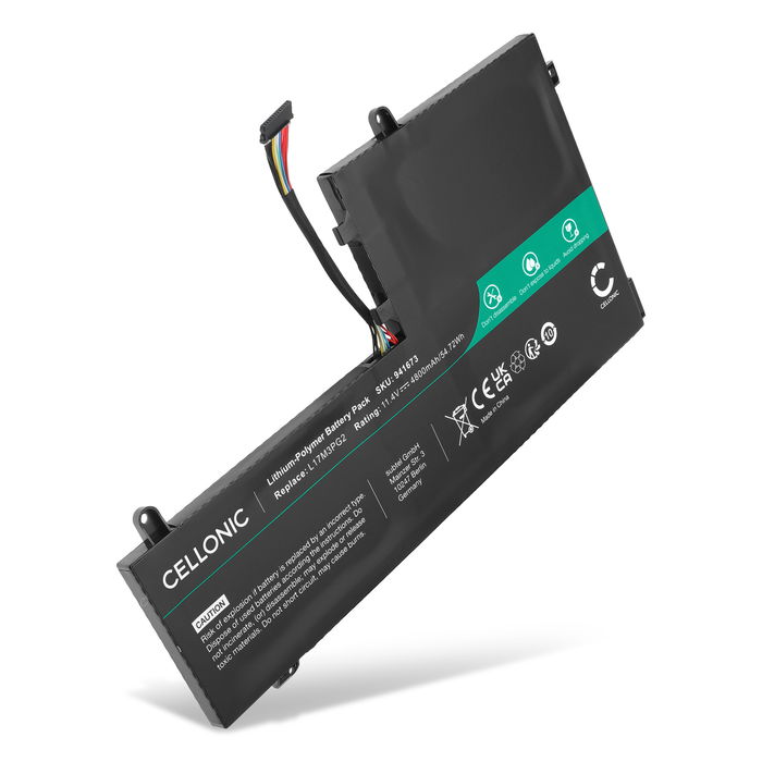 Lenovo Legion Y540-17IRH Batterij 4800mAh van Cellonic