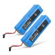 2x Accu SUN-INTE-181,NR18650 M26-4S2P 5200mAh