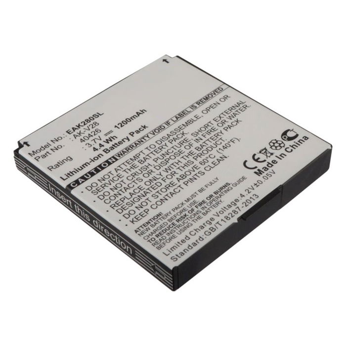 Batterij voor Emporia AK-V29 Ersatzakku 1200mAh, Batterie Handyakku