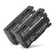 2x Batterij EI-D-LI1 7.4V, 2600mAh