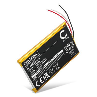 Accu voor SteelSeries Arctis 7, SteelSeries Arctis 3, SteelSeries Arctis 1, Arctis 7P AEC503759 (1200mAh, 3.7V) van CELLONIC