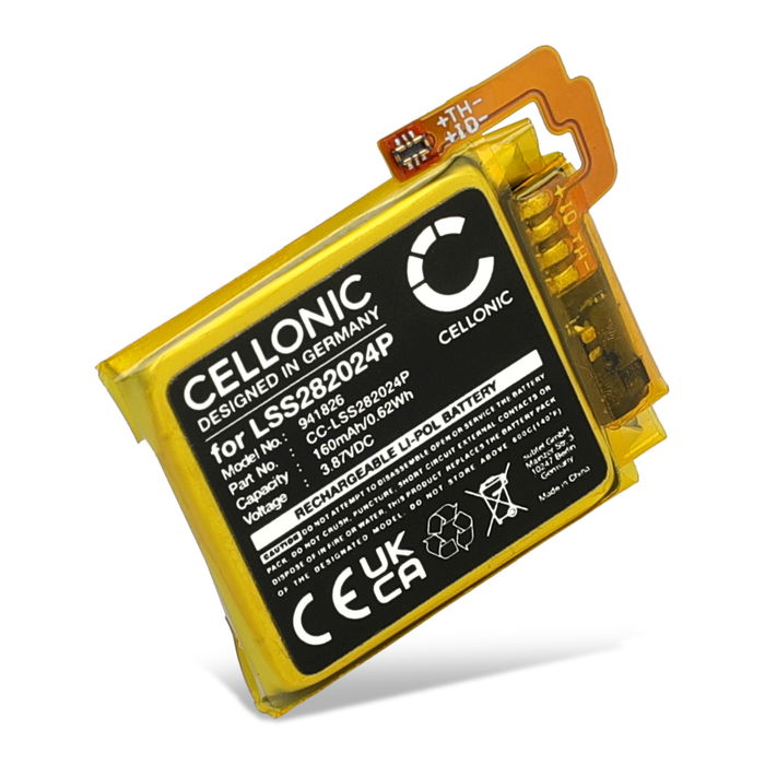 FitBit Versa 4 Accu Batterij 160mAh van CELLONIC