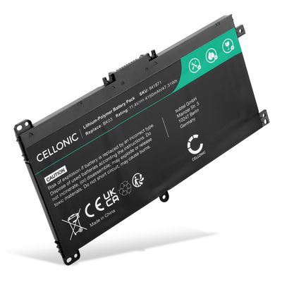 Batterij voor HP Pavilion x360 14-BA, Pavilion x360 14 Laptop - 4150mAh 11.4V 