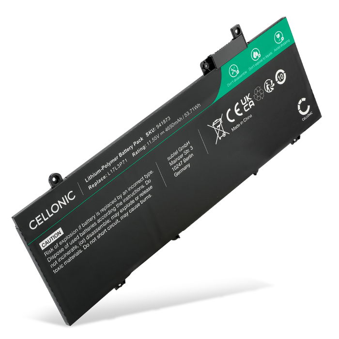 Lenovo ThinkPad T480s vervangende batterij voor laptop - Extra of reserve accu 4650mAh