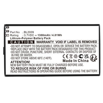 BL2009 Battery for Hytera PD355 PD355LF PD365 PD3652i PD365LF PD375 1300mAh Battery Replacement