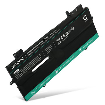 1x Batterij voor Lenovo ThinkPad X1 Carbon Gen 9, 10, ThinkPad X1 Yoga Gen 6, 7, Lenovo 5B10W13973, L20M4P71, 5B10W13975 Laptop - 3600mAh 15.44V 