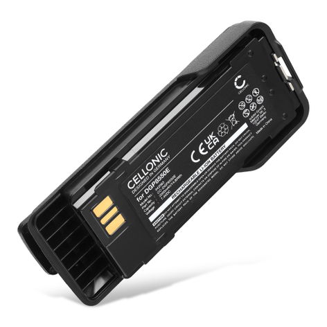 Accu voor Motorola DP4401Ex, DP4801Ex, DGP8550E, DP4000ex, DP4401ex ATEX, DP4801ex ATEX, XIR P8608EX, P8668EX, XPR7350Ex, XPR7550Ex Motorola DP4401Ex, DP4801Ex, DGP8550E (2000mAh, 7.4V) van CELLONIC