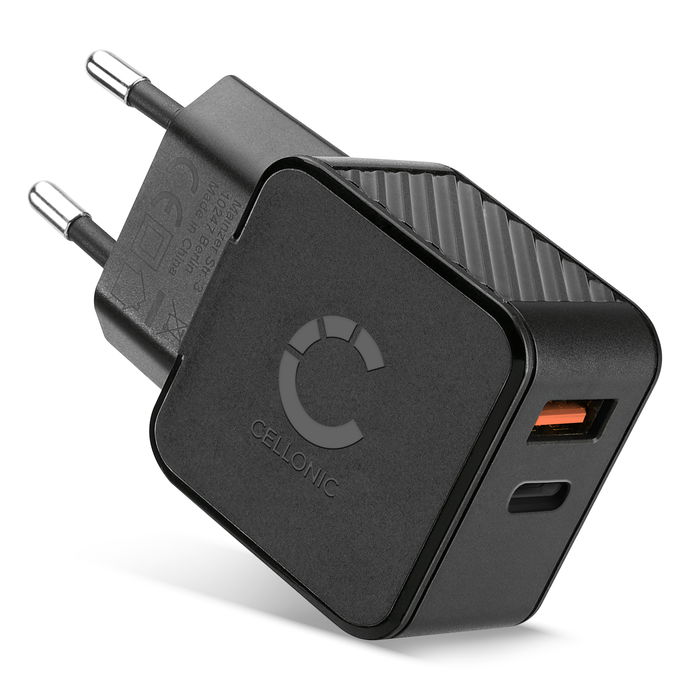 Doro Leva E22 USB en USB C Oplader van Cellonic - Zwart