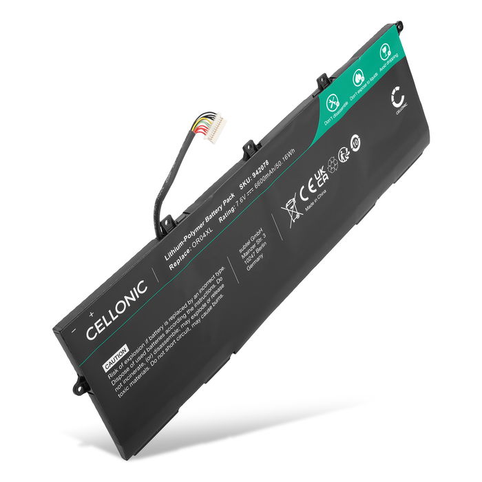 HP EliteBook x360 830 G6 Accu Batterij 6600mAh van Cellonic