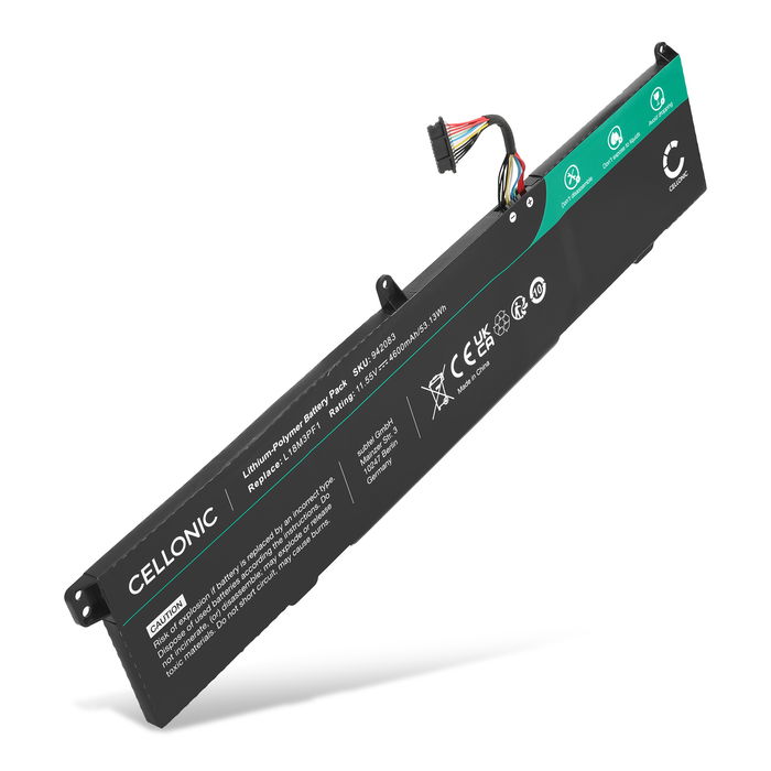 Lenovo L18M3PF1 Accu Batterij 4600mAh van Cellonic