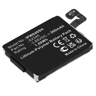 Battery for Apple Watch 6 - 40mm - A2345 (260mAh) Replacement battery