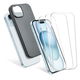 3x Displaybeschermglas + Hoesje