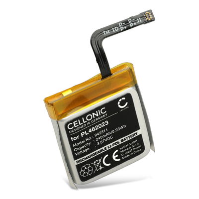 Batterij voor Smartwatch Amazfit GTS 3, A2035 - PL462023 (240mAh) Vervangingsbatterij voor Amazfit Smartwatch