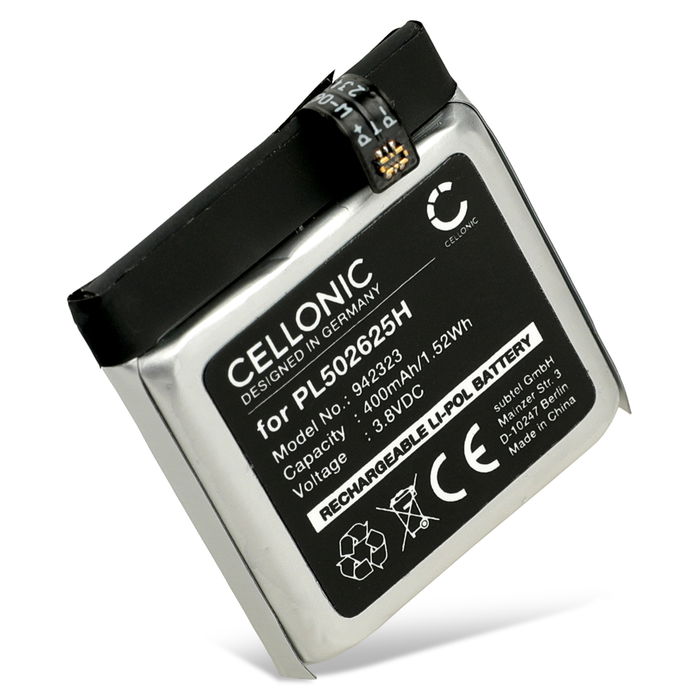 Batterij voor Amazfit GTR - 47mm, A19029 - PL502625H (400mAh ) vervangende accu