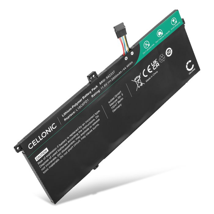 Batterij voor Lenovo ThinkPad T14s, X390, X13 Gen 1,Gen 2, Gen 3, Gen 4, X395, TP00106A, L18M6PD2 Laptop - 3900mAh 11.4V 