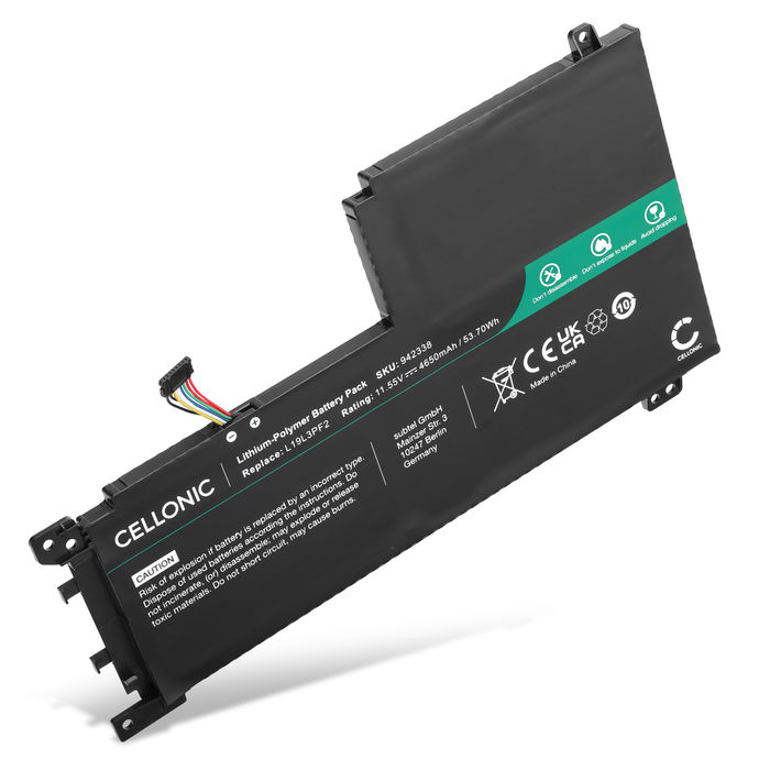 Lenovo Legion 7 15IMHg05 Batterij 4650mAh van Cellonic